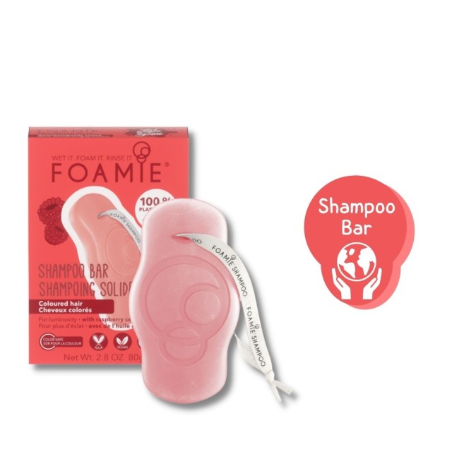 Foamie Shampoo Bar The Berry Best Colored Hair Σαμπουάν για Βαμμένα Μα …