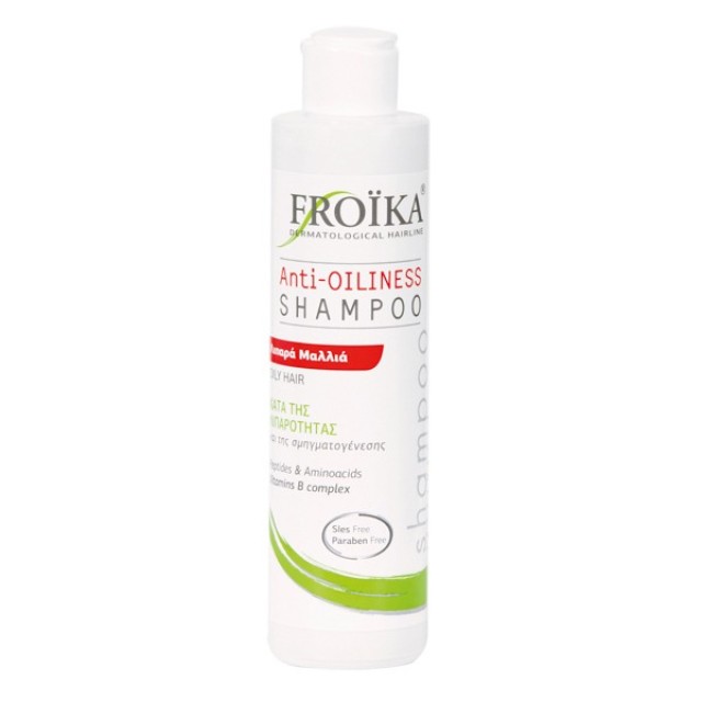 Froika Anti Oiliness Shampoo Σαμπουάν Μειώνει τη Λιπαρότητα 200ml Froika Anti Oiliness Shampoo Σαμπουάν Μειώνει τη Λιπαρότητα 200ml