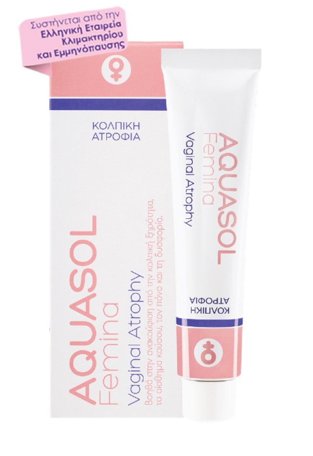 Aquasol Femina Vaginal Atrophy Εξειδικευμένη Κρέμα για την Αντιμετώπισ …