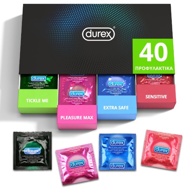 Durex Surprise Premium Variety Κασετίνα 40 Τεμάχια Durex Surprise Premium Variety Κασετίνα 40 Τεμάχια