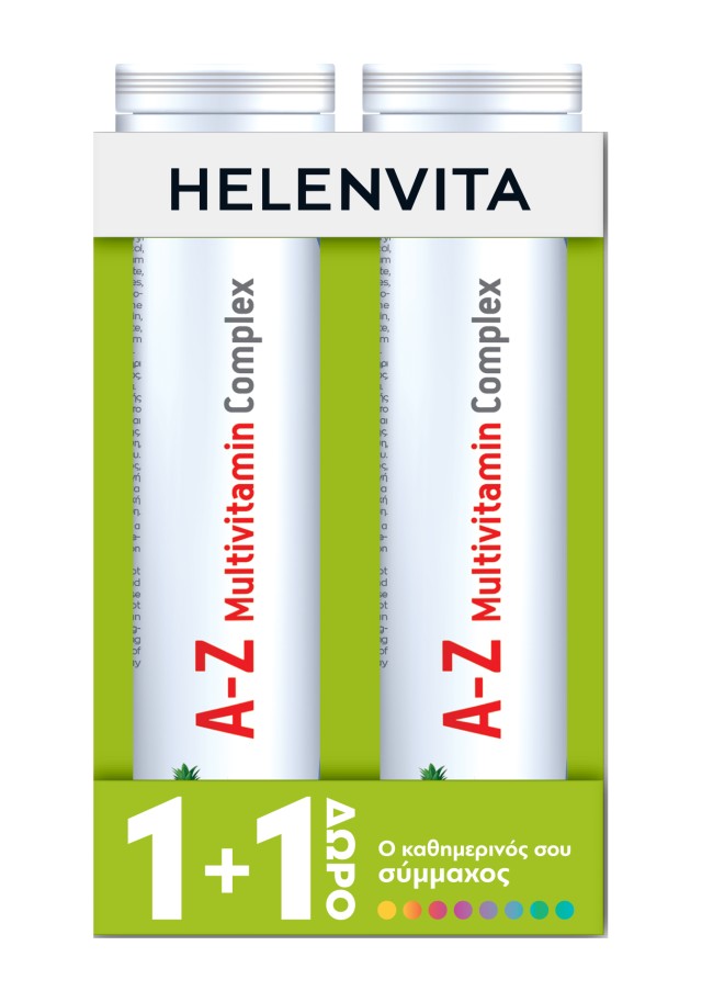 Helenvita PROMO A-Z MultiVitamin Complex Συμπλήρωμα Διατροφής για την Ενίσχυση του Ανοσοποιητικού Συστήματος 2x20 Αναβράζοντα Δισκία