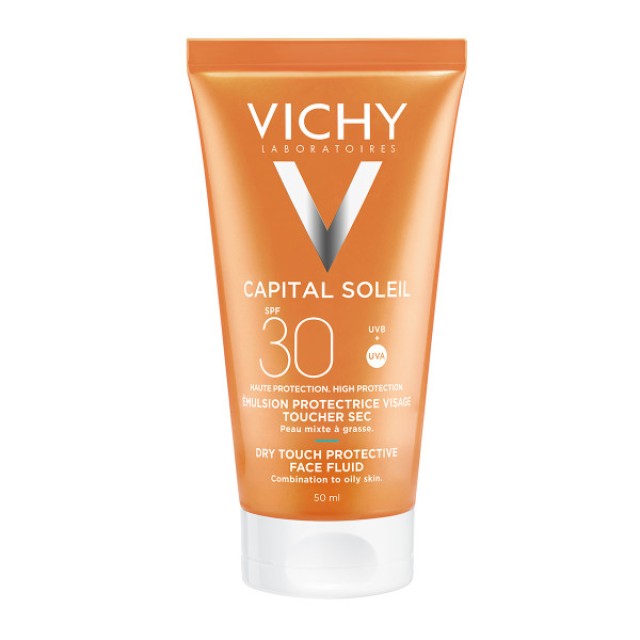 Vichy Ideal Soleil Mattifying Face Dry Touch SPF30 Αντηλιακή Κρέμα Προ …