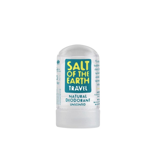 Salt of the Earth Αποσμητικός Κρύσταλλος Χωρίς Άρωμα 50gr Travel Size