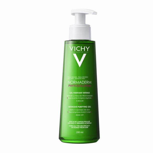 Vichy Normaderm Phytosolution Purifying Cleansing Gel Καθαρισμού Προσώ …