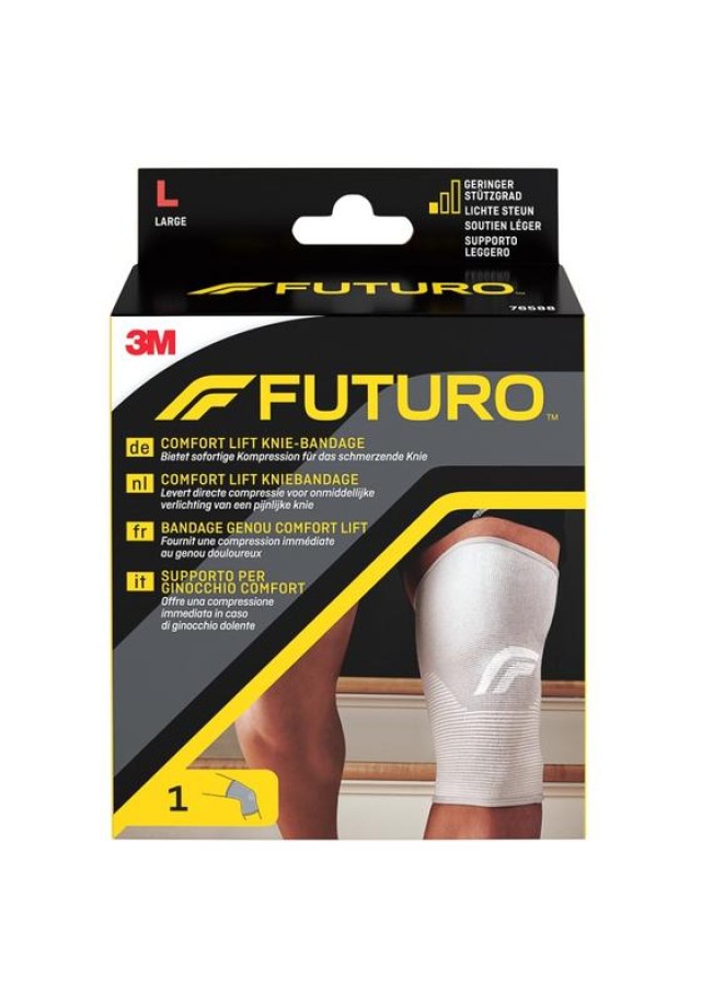3M Futuro Comfort Lift Ελαστική Επιγωνατίδα Χρώμα:Μπεζ [76588] Size:L …
