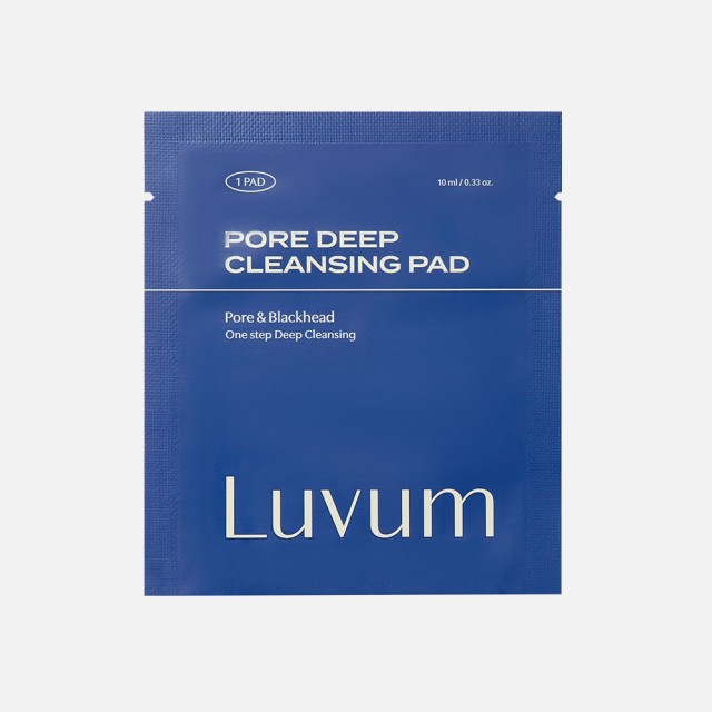 Luvum Pore Deep Cleansing Pad Καθαρισμού Προσώπου 1 Τεμάχιo / Φακελάκι …