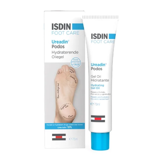 ISDIN Ureadin Podos Gel Oil - Θεραπεία Ποδιών, 75ml ISDIN Ureadin Podos Gel Oil - Θεραπεία Ποδιών, 75ml