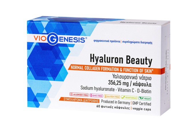 VioGenesis Hyaluron Beauty Φυσιολογικό Σχηματισμό του Κολλαγόνου & τη &hellip;