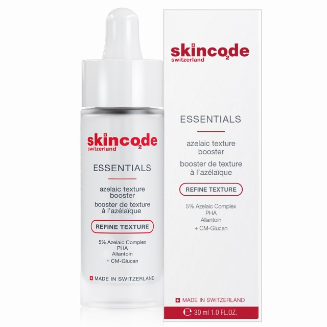 Skincode Essentials Azelaic Texture Booster Ορός Ελαφριάς Απολέπισης γ … Skincode Essentials Azelaic Texture Booster Ορός Ελαφριάς Απολέπισης γ …