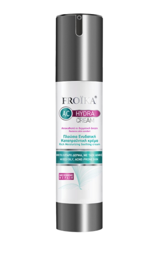 Froika AC Hydra Cream Πλούσια Ενυδατική, Καταπραϋντική Κρέμα, για … Froika AC Hydra Cream Πλούσια Ενυδατική, Καταπραϋντική Κρέμα, για …