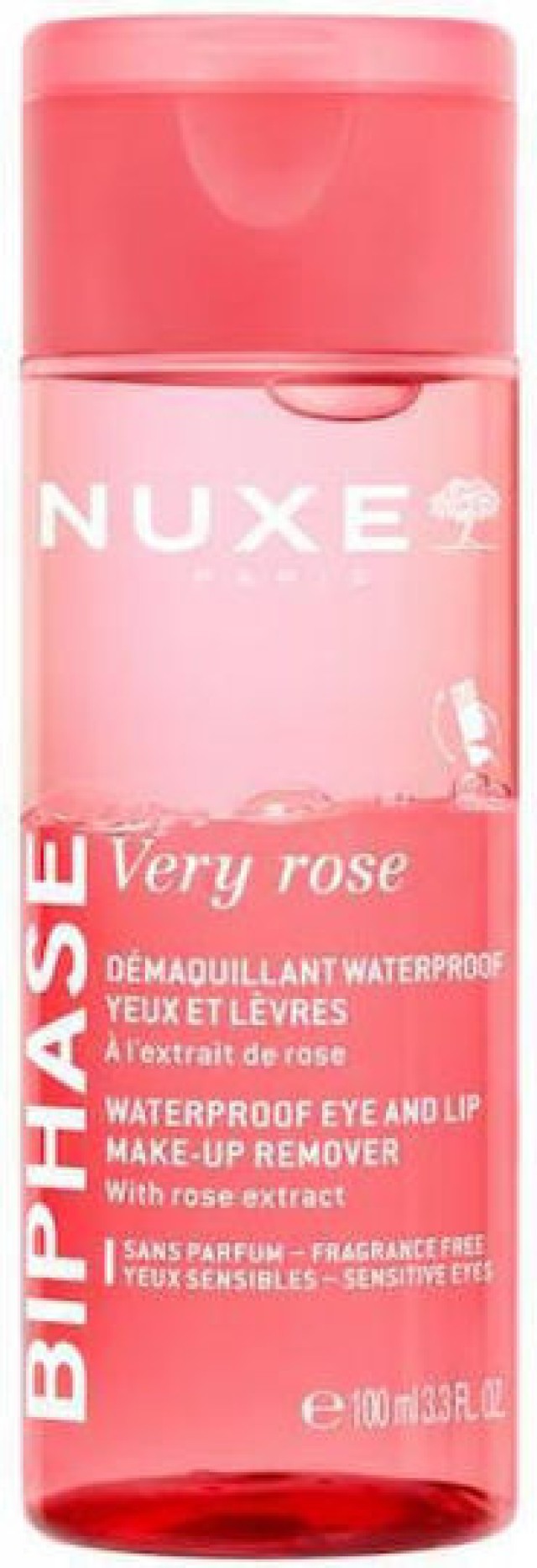 Nuxe Very Rose Make up Remover Eyes & Lips Διφασική Λοσιόν Ντεμακιγιάζ &hellip;