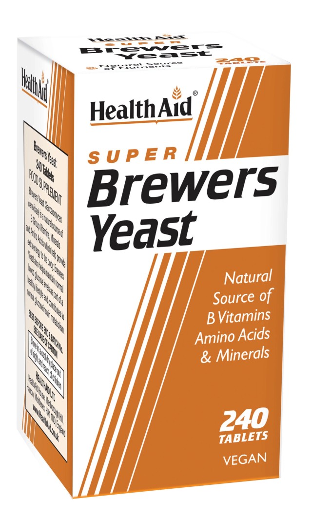 Health Aid Brewers Yeast Συμπλήρωμα Διατροφής με Μαγιά Μπύρας 240 Ταμπ …