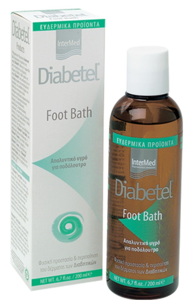 Intermed Diabetel Foot Bath Απαλυντικό Υγρό για Ποδόλουτρο 200ml Intermed Diabetel Foot Bath Απαλυντικό Υγρό για Ποδόλουτρο 200ml