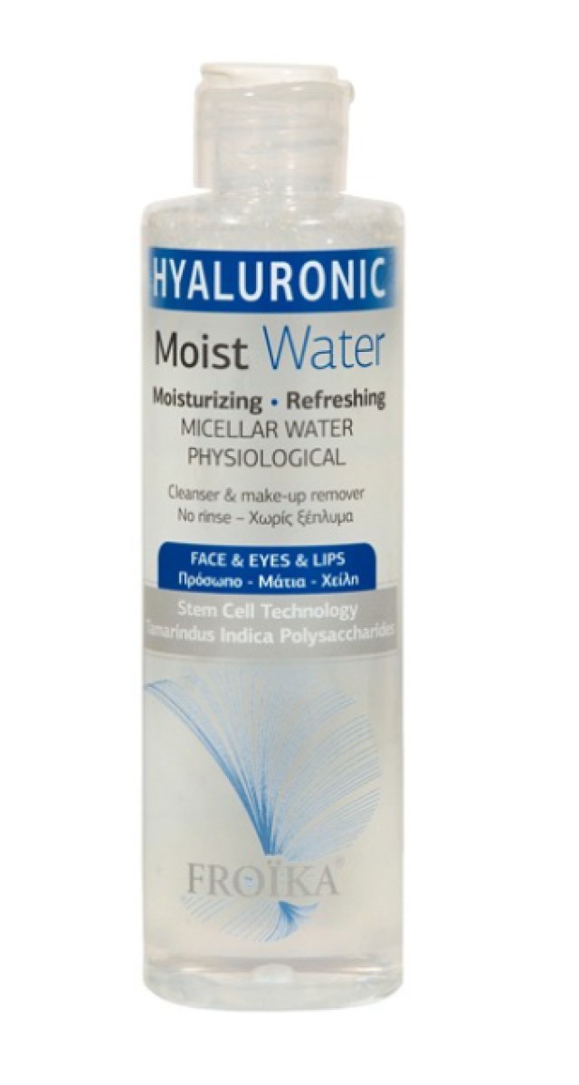 Froika Hyaluronic Moist Water Καθαρισμός – Ντεμακιγιάζ - Τόνωση για … Froika Hyaluronic Moist Water Καθαρισμός – Ντεμακιγιάζ - Τόνωση για …