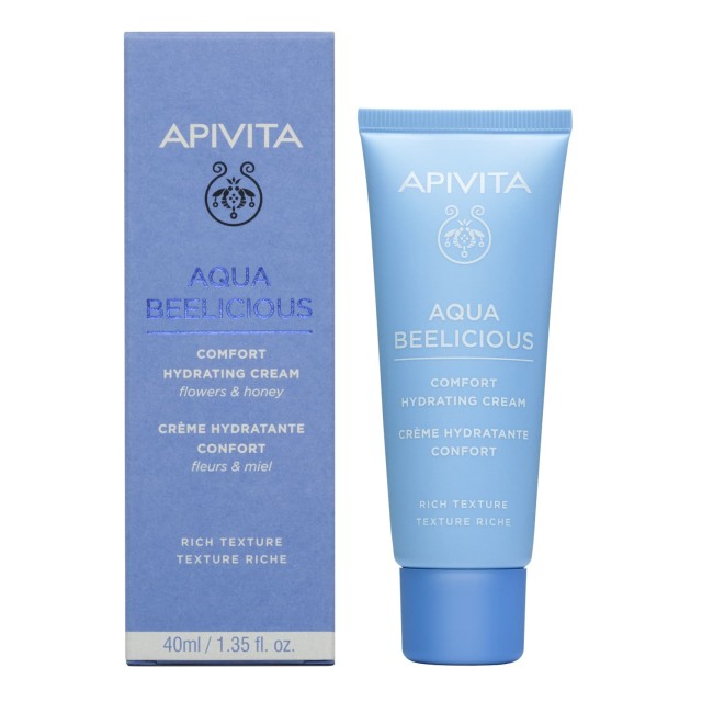 Apivita Aqua Beelicious Comfort Απαλή Κρέμα Ενυδάτωσης Πλούσιας Υφής 4 …