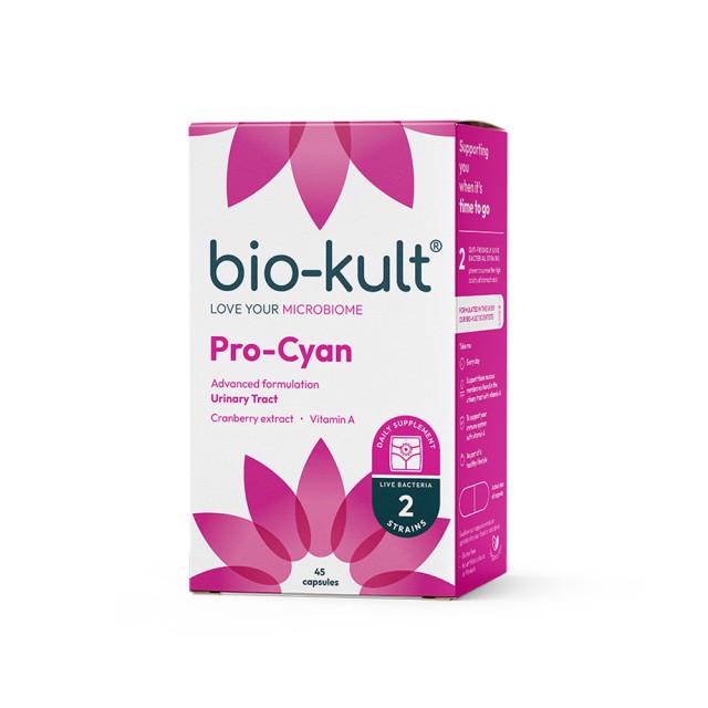 Bio Kult Pro-Cyan για την Ενίσχυση της Υγείας του Ουροποιητικού Συστήματος 45 Κάψουλες