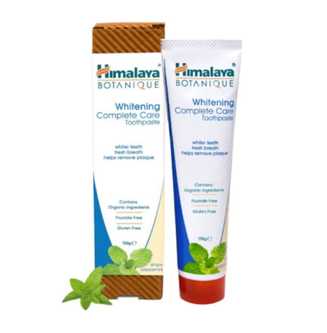 Himalaya Botanique Whitening Complete Care Toothpaste Simply 5.29oz Οδοντόκρεμα με Λευκαντική Δράση με Γεύση Μέντα 150gr