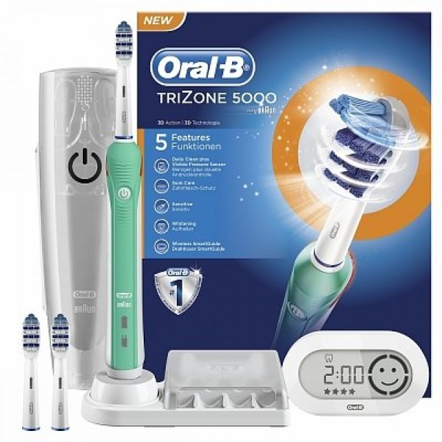 Oral B 5000 TriZone Ηλεκτρική Οδοντόβουρτσα 1 Τεμάχιο