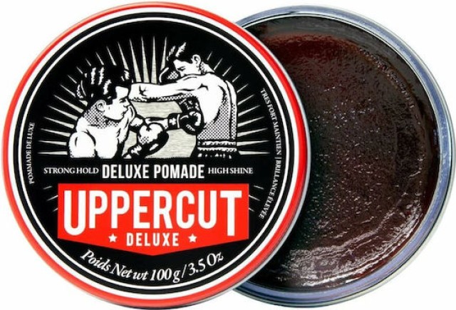 Uppercut Deluxe Pomade Πομάδα Δυνατού Κρατήματος 100gr