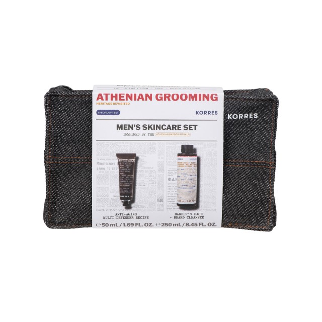 Korres PROMO Mens Skincare Σετ Athenian Grooming Αντιγηραντική Κρέμα Π &hellip;