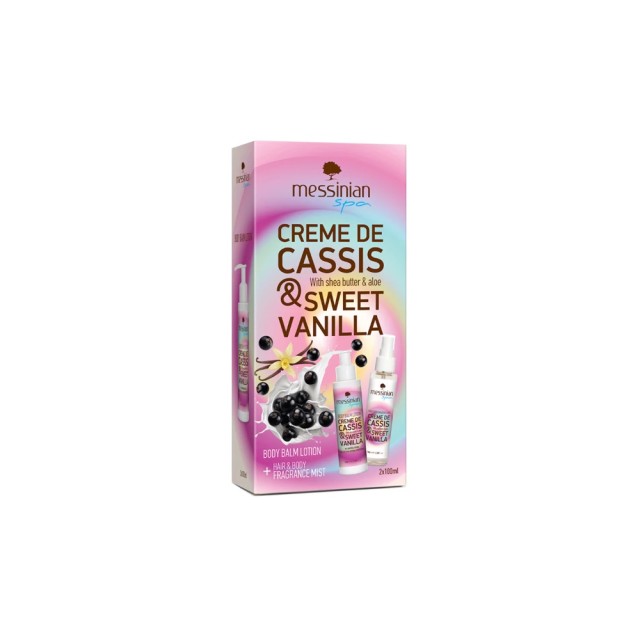 Messinian Spa PROMO Creme De Cassis & Sweet Vanilla Βάλσαμο Σώματος … Messinian Spa PROMO Creme De Cassis & Sweet Vanilla Βάλσαμο Σώματος …