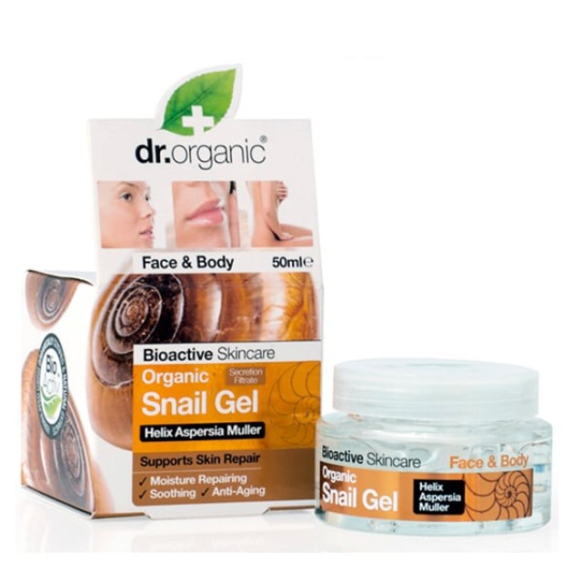 Dr.organic Snail Αντιγηραντικό Gel με Βιολογικό Έκκριμα Σαλιγκαριού 50 …