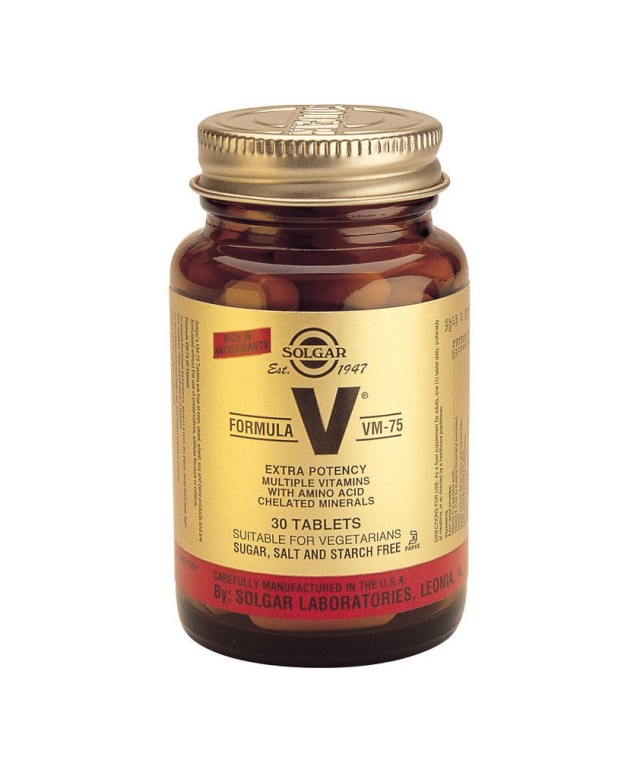 Solgar Formula VM-75 Συμπλήρωμα Διατροφής Πολυβιταμινών και Πολυμετάλλ …
