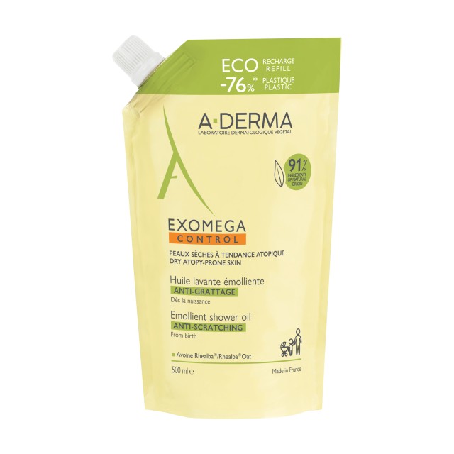A-Derma Exomega Control Μαλακτικό Έλαιο Καθαρισμού Κατά του Αισθήματος &hellip;