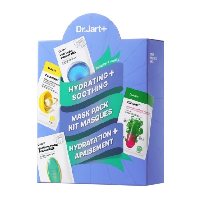 Dr.Jart+ PROMO Hydrating & Soothing Mask Kit Ceramidin Skin Barrier Mo … Dr.Jart+ PROMO Hydrating & Soothing Mask Kit Ceramidin Skin Barrier Mo …