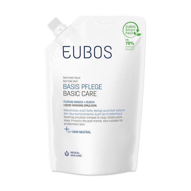 Eubos Liquid Washing Emulsion Basic Care Blue Refill Ανταλλακτικό Υγρό … Eubos Liquid Washing Emulsion Basic Care Blue Refill Ανταλλακτικό Υγρό …