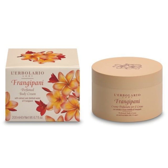 LErbolario Frangipani Αρωματική Κρέμα Σώματος Perfumed Body Cream 200m …