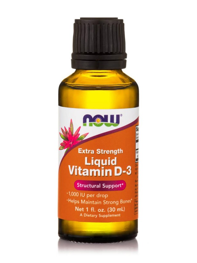 Now Foods Vitamin D3 Liquid 1000IU Συμπλήρωμα Διατροφής Βιταμίνη D3 Σε Σταγόνες 30ml