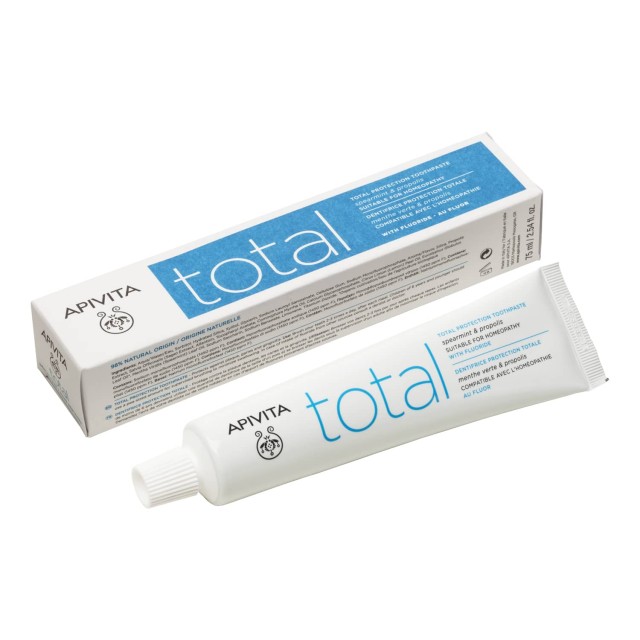 Apivita Οδοντόκρεμα Total με Δύοσμo & Πρόπολη 75ml