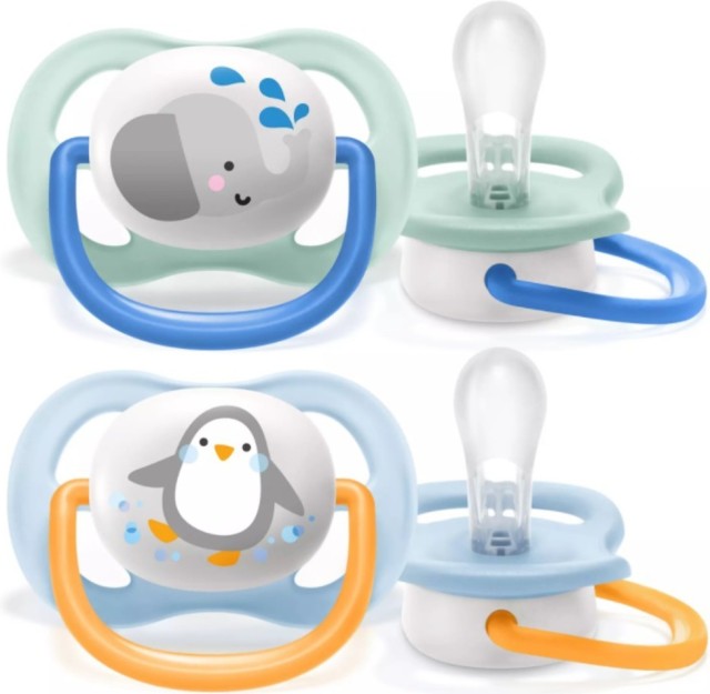 Philips Avent Ultra Air Animals Ορθοδοντική Πιπίλα Σιλικόνης 0-6m+ για …