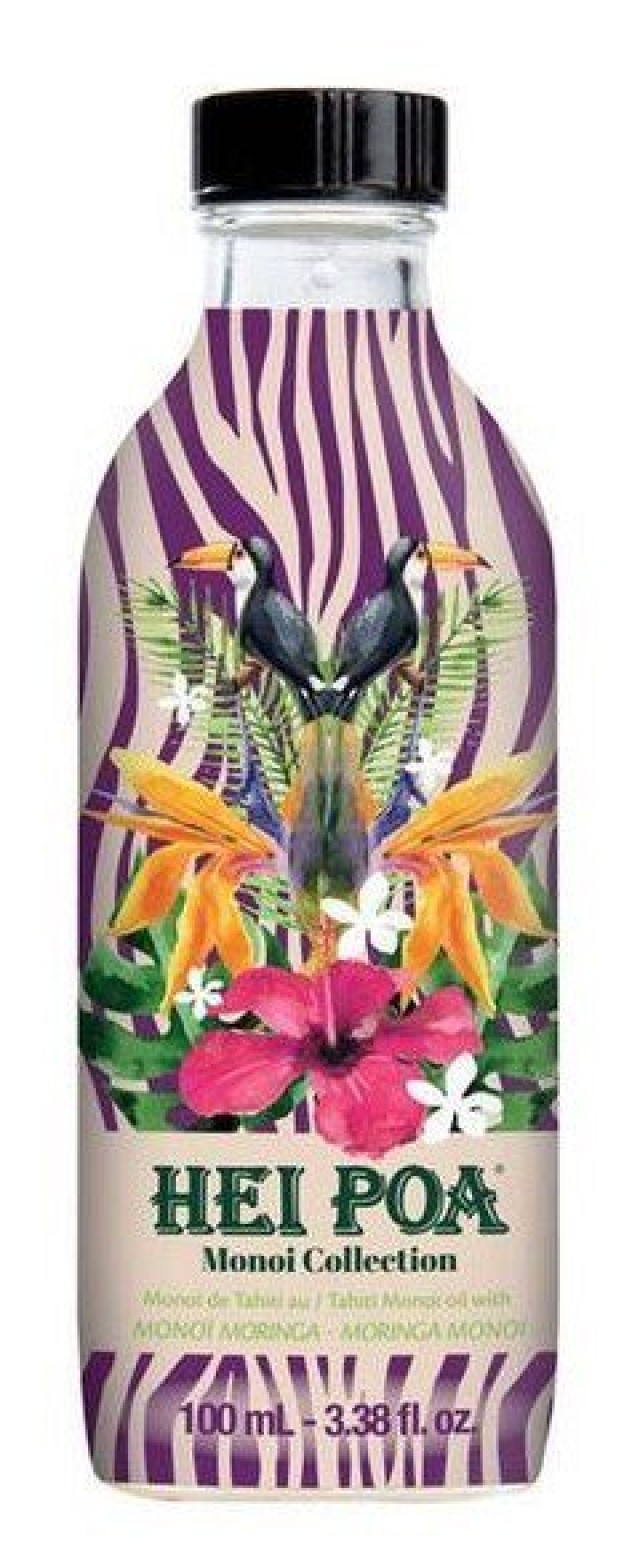 Hei Poa - Monoi De Tahiti Moringa Λάδι Σώματος & Μαλλιών, 100ml