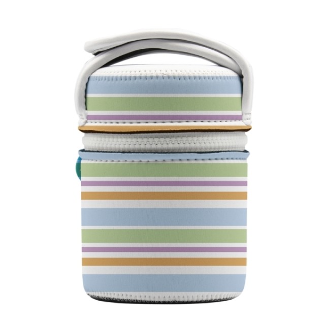 Laken Bands Θερμό Ανοξείδωτο Φαγητού με Θήκη Neoprene Ριγέ 500ml