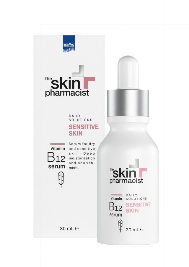 The Skin Pharmacist Sensitive Skin Vitamin B12 Serum Ενυδατικός Ορός Π …