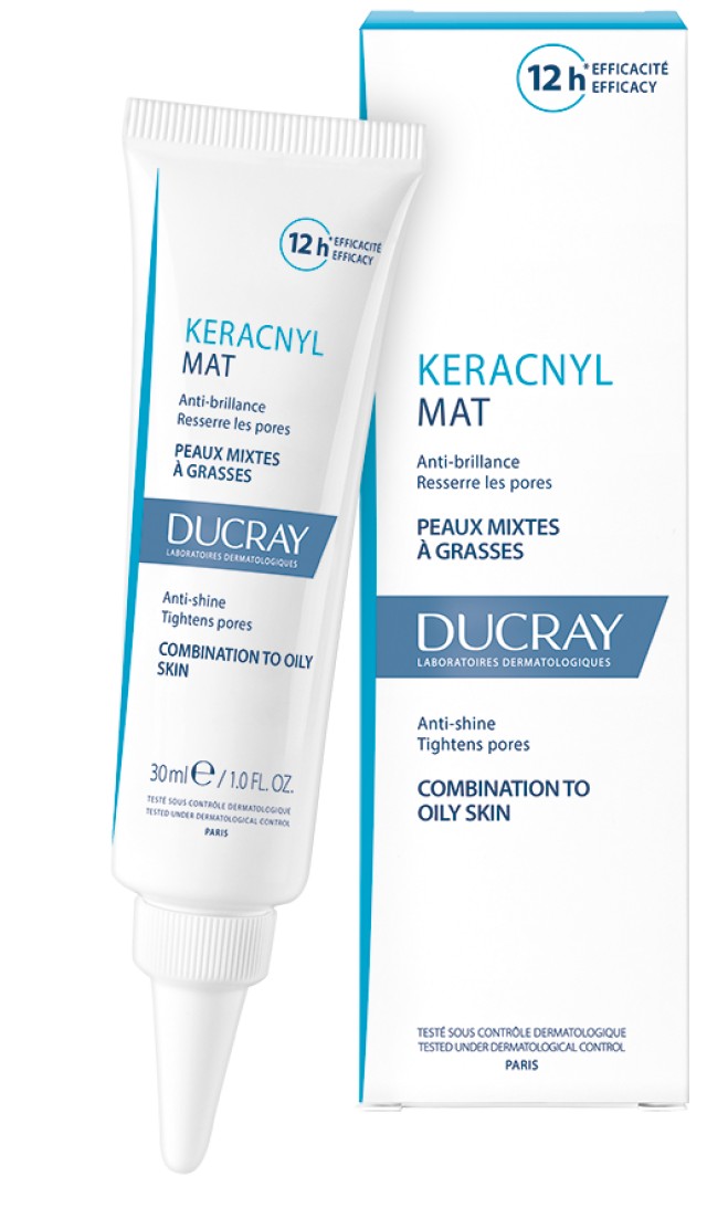 Ducray Keracnyl Mat Anti Shine Ενυδατική Κρέμα Προσώπου με Ματ &hellip;