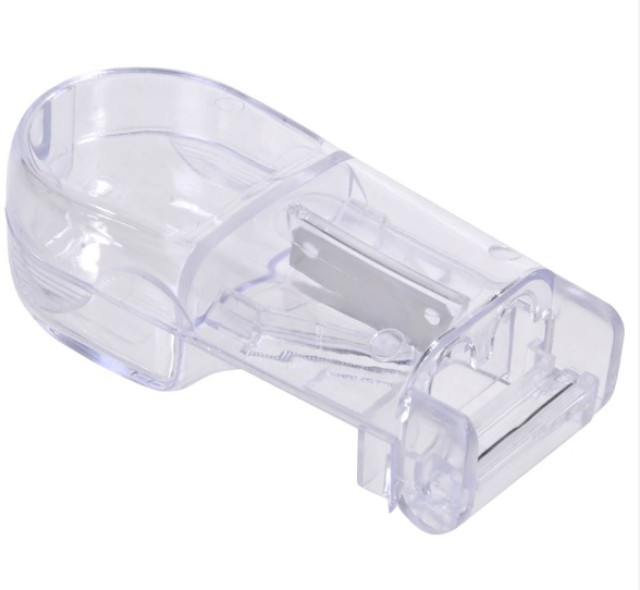 OEM Χαποκόφτης με Χώρο Αποθήκευσης Χαπιών Διάφανο 1 Τεμάχιο