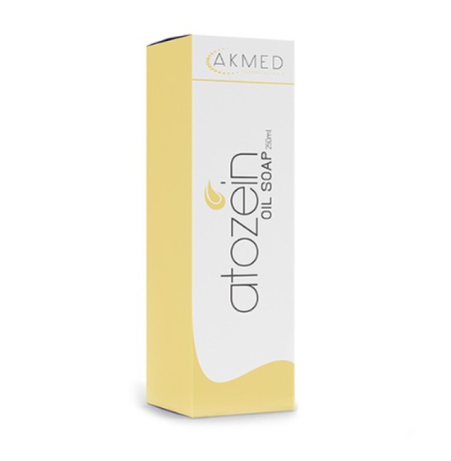 Akmed Atozein Oil Soap Ελαιώδες Σαπούνι με Υψηλή Περιεκτικότητα σε Ω-λιπαρά Οξέα 250ml