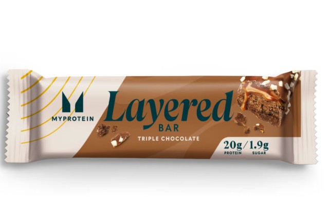 MyProtein Layered Protein Bar Πρωτεϊνική Μπάρα 6 Στρώσεων με Γεύση Tri &hellip;