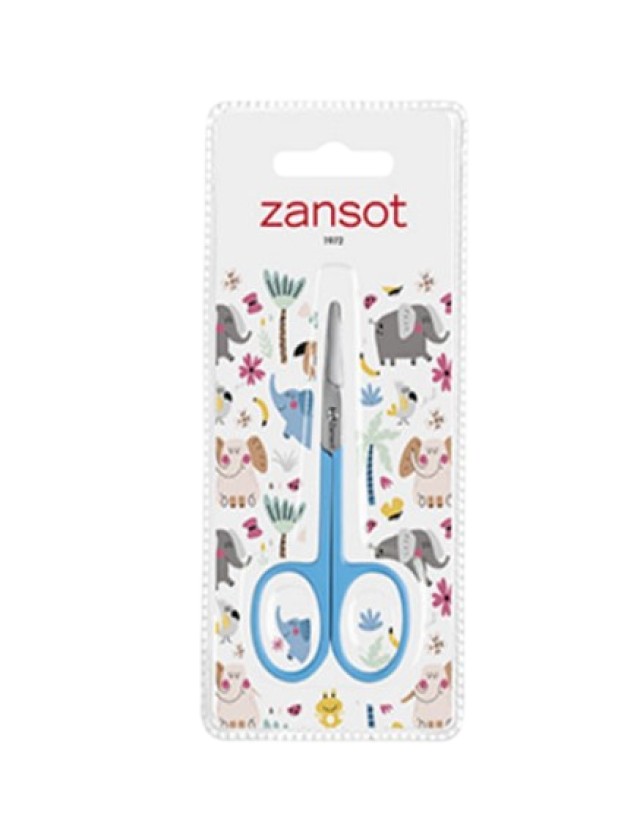 Zan Sot Παιδικό Ψαλιδάκι Περιποίησης Νυχιών με Στρογγυλεμένες Άκρες Ρο … Zan Sot Παιδικό Ψαλιδάκι Περιποίησης Νυχιών με Στρογγυλεμένες Άκρες Ρο …