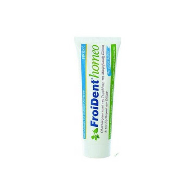 Froika FROIDENT Homeo Toothpaste Δυόσμος 75ml Froika FROIDENT Homeo Toothpaste Δυόσμος 75ml