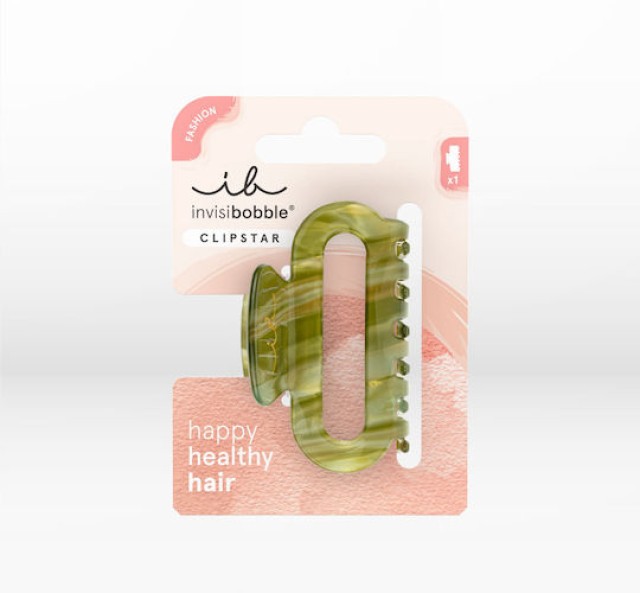 Invisibobble Clipstar M Evergreen Κλάμερ Μεσαίου Μεγέθους Λαδί 1 Τεμά … Invisibobble Clipstar M Evergreen Κλάμερ Μεσαίου Μεγέθους Λαδί 1 Τεμά …