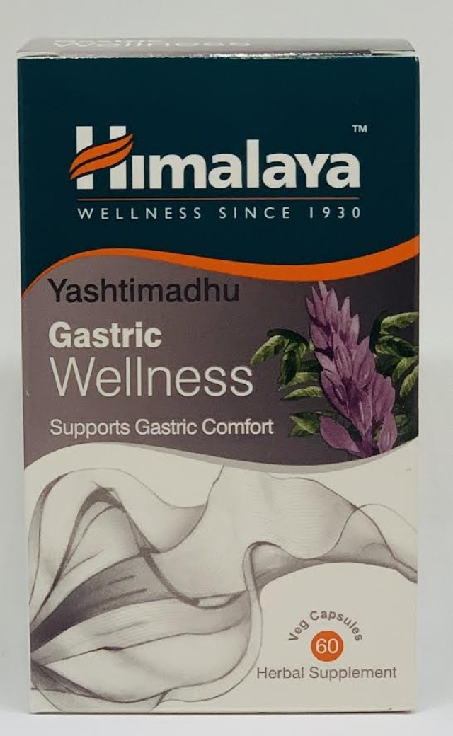 Himalaya Yashiti Mandhu Gastric Wellness Συμπλήρωμα Διατροφής Για Το Στομάχι 60 Κάψουλες