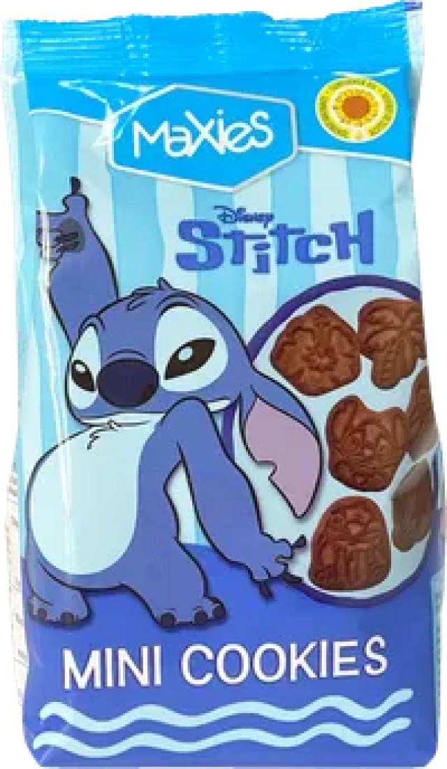 MaXies Stitch Mini Cookies with Cocoa Μπισκότα με Κακάο, 100g MaXies Stitch Mini Cookies with Cocoa Μπισκότα με Κακάο, 100g