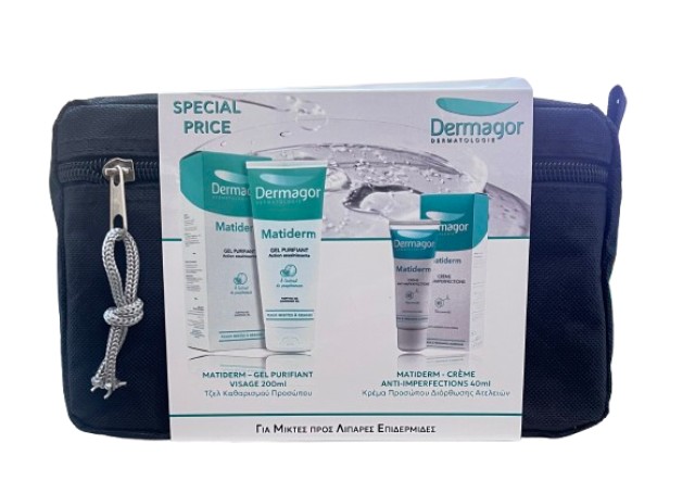 Dermagor PROMO Matiderm Purifiant Gel Καθαρισμού Προσώπου για Μικτές & &hellip;