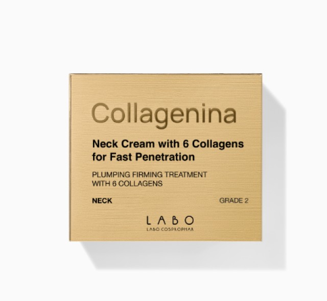 Collagenina Neck Cream Grade 2 Αγωγή Λαιμού για Αναπλήρωση Όγκου, Σύσφ …