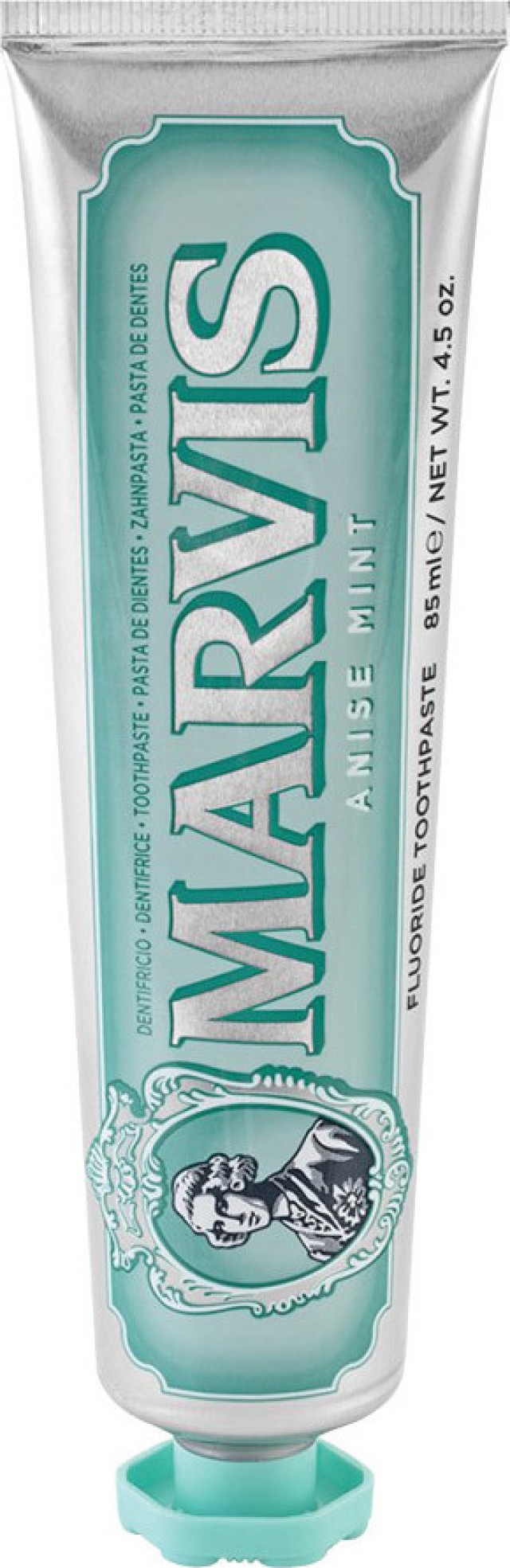 Marvis Anise Mint Toothpaste Οδοντόκρεμα με Γεύση Γλυκάνισο-Μέντα για Λεύκανση και Δροσερή Αναπνοή 85ml