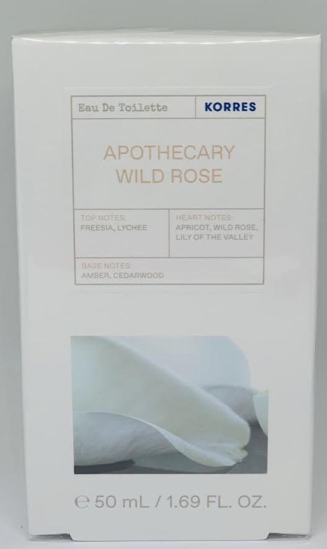 Korres Apothecary Wild Rose Eau De Toilette Γυναικείο Άρωμα 50ml